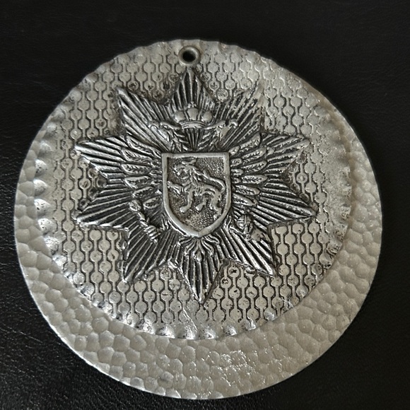 Rare Royal Crest‎ Of MONTENEGRO LION OF JUDAH brooch